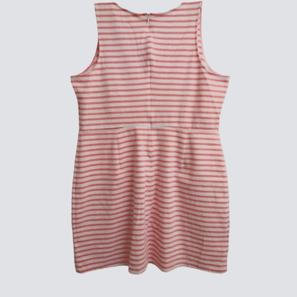 Old Navy Pink White Striped V Neck Spring Dress Size XXL - Picture 5 of 5